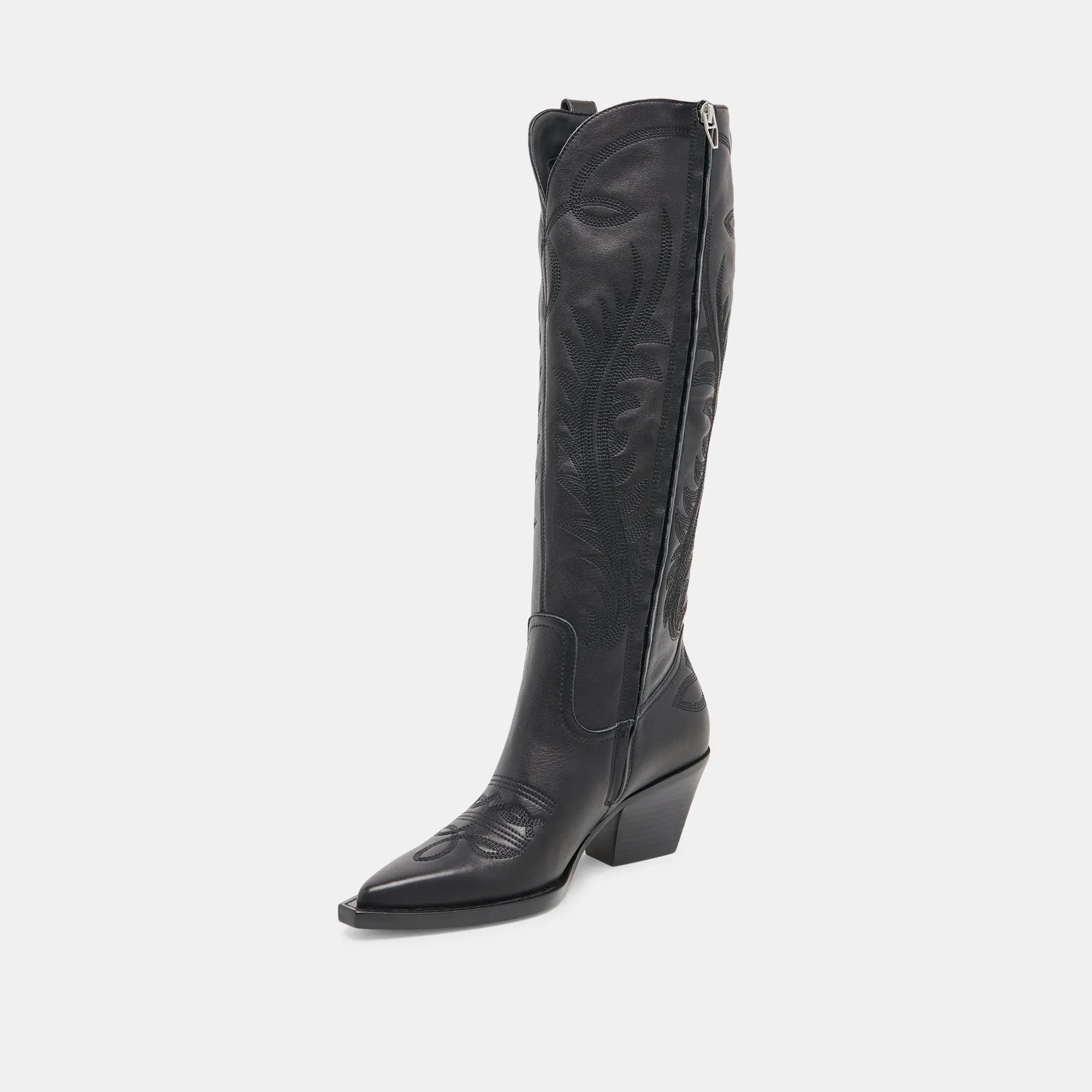 RYATT EXTRA WIDE CALF BOOTS BLACK LEATHER sold by Dolce Vita product image thumbnail 4
