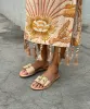 DASA SANDALS WARM NATURAL RAFFIA sold by Dolce Vita