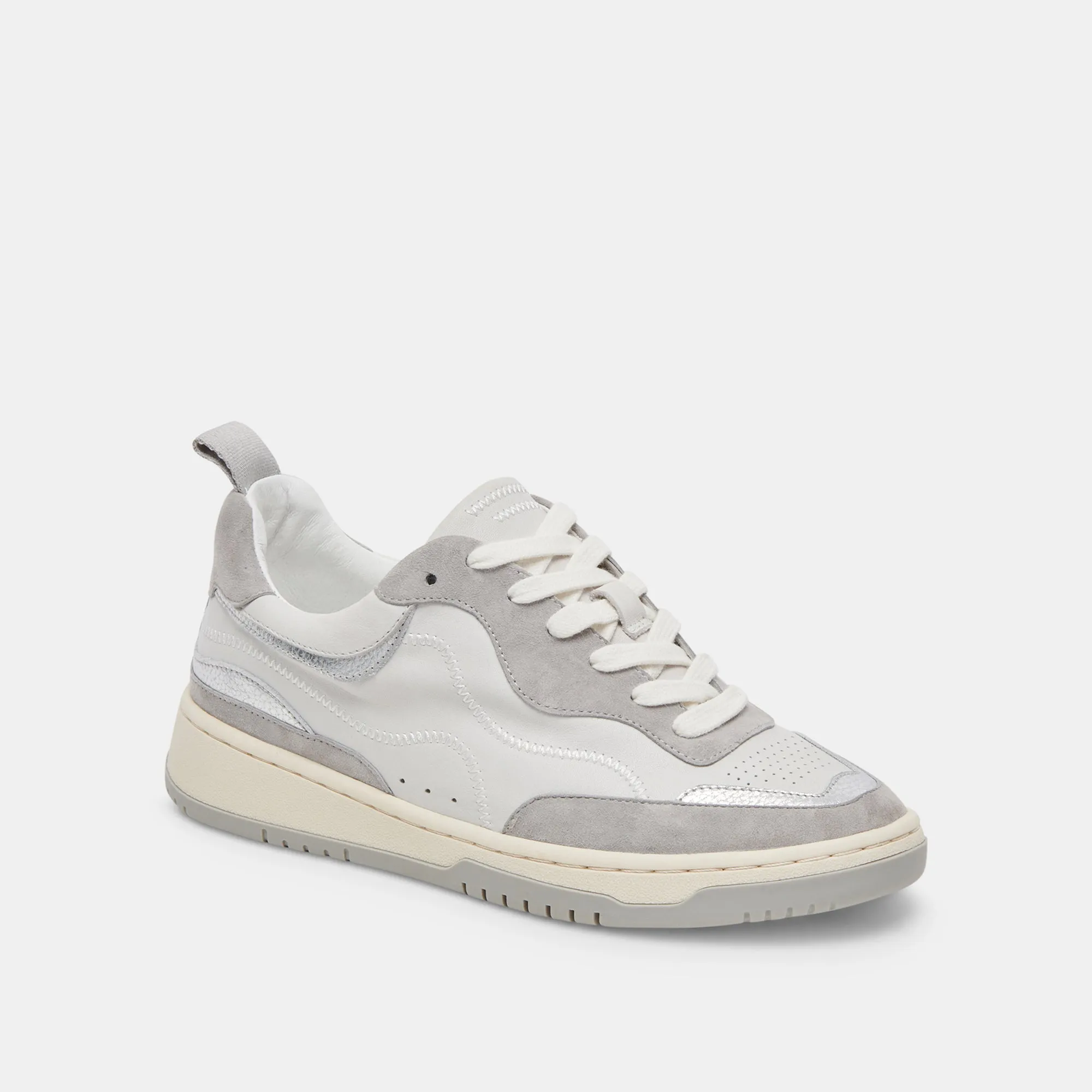 ADELLA SNEAKERS WHITE GREY LEATHER sold by Dolce Vita product image thumbnail 3