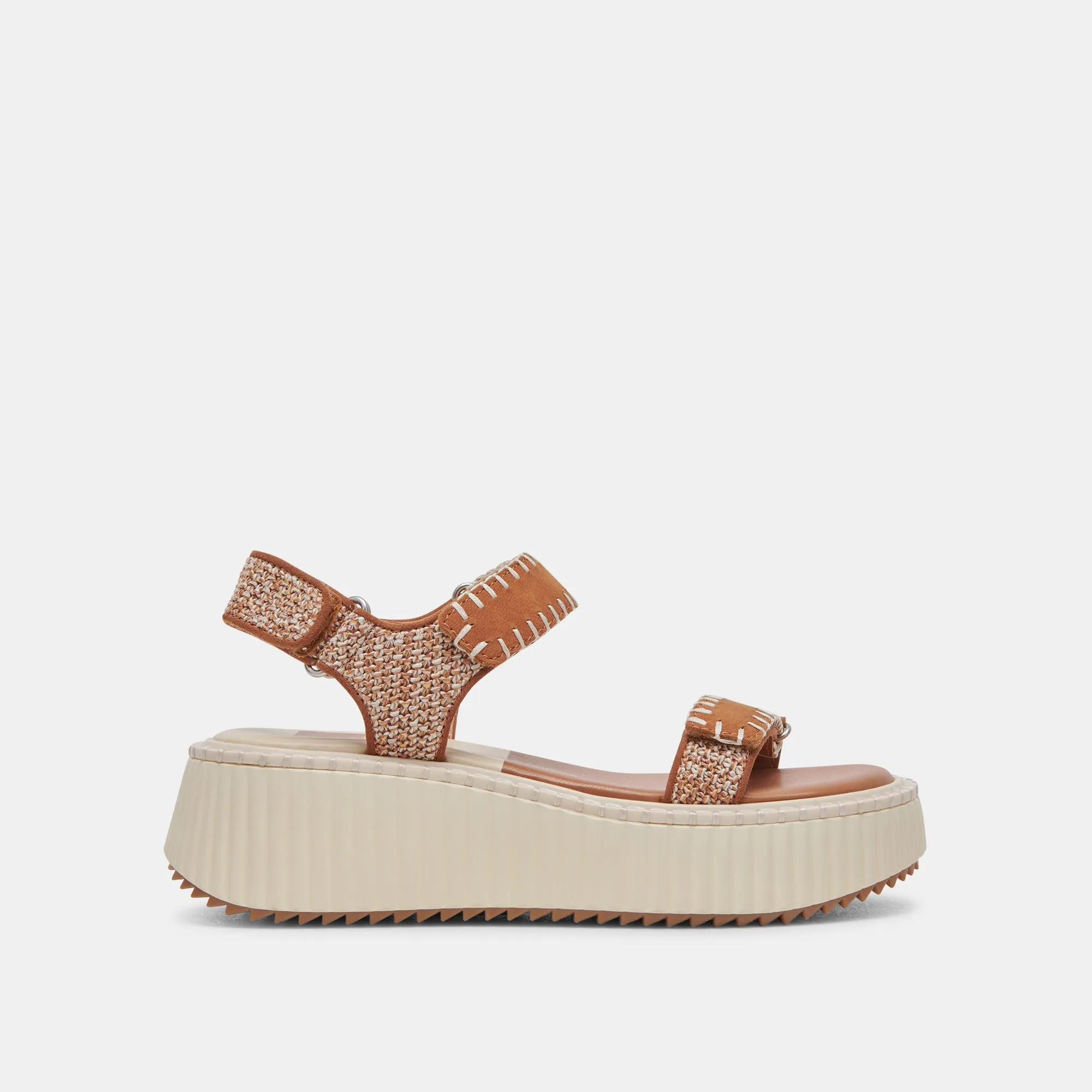 DEBRA SANDALS TAN MULTI NUBUCK sold by Dolce Vita