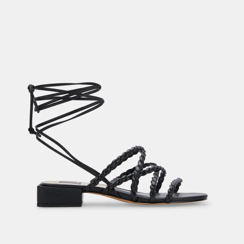 HAYLEY SANDALS BLACK STELLA sold by Dolce Vita