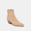 NONAH BOOTIES TAN SUEDE sold by Dolce Vita
