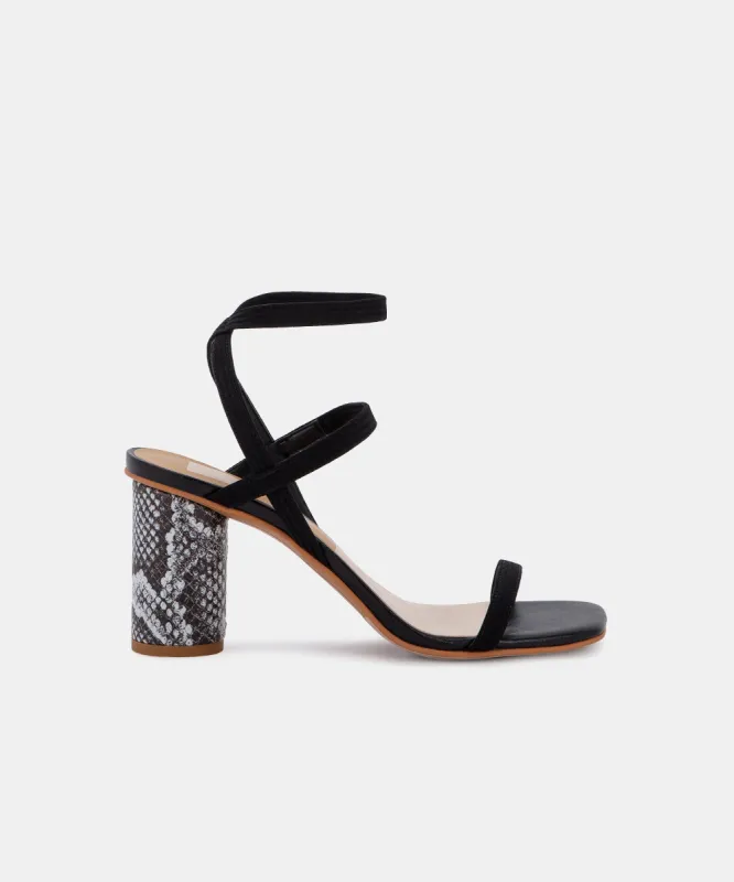 NIXON HEELS BLACK re:vita sold by Dolce Vita
