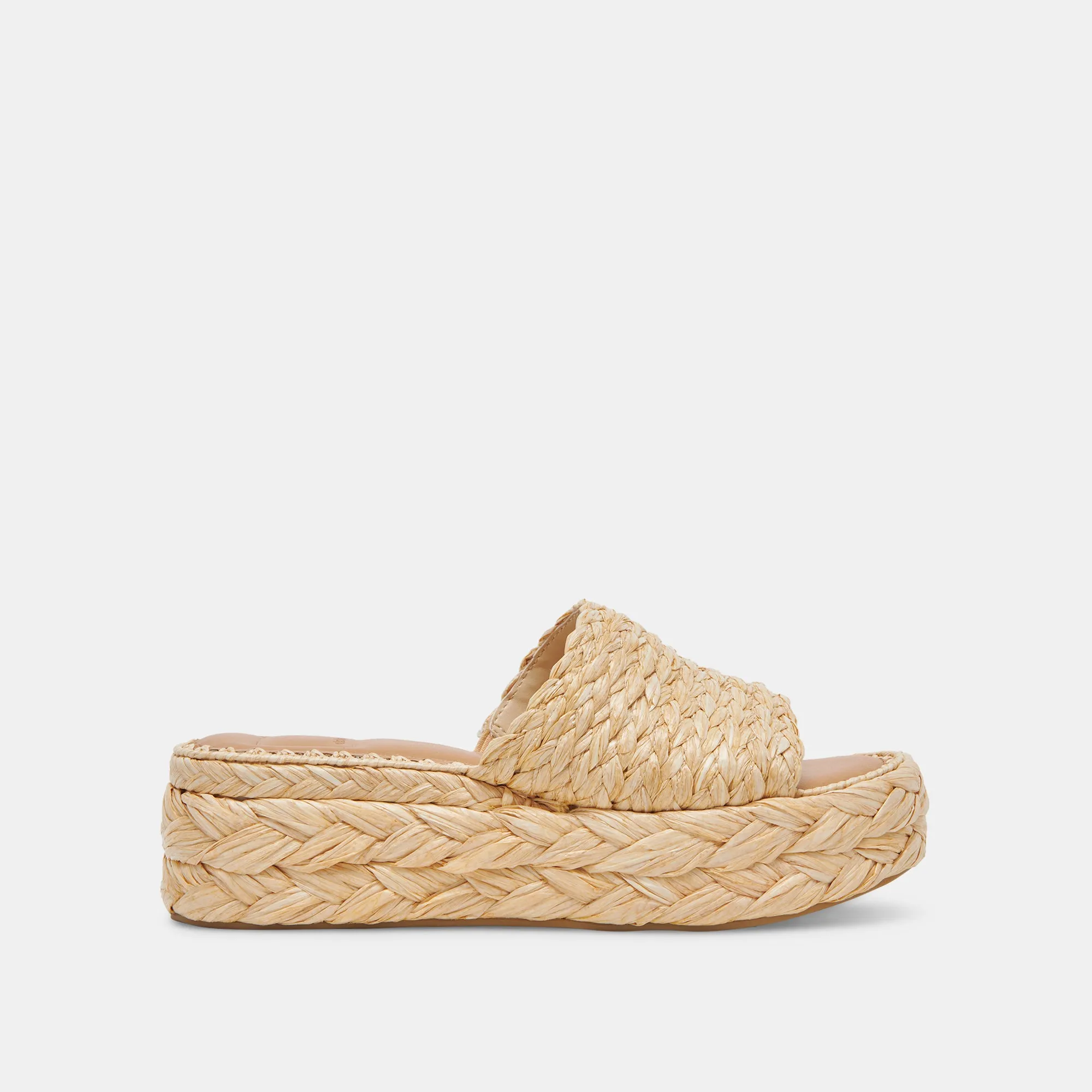 CHAVI SANDALS LT NATURAL RAFFIA sold by Dolce Vita
