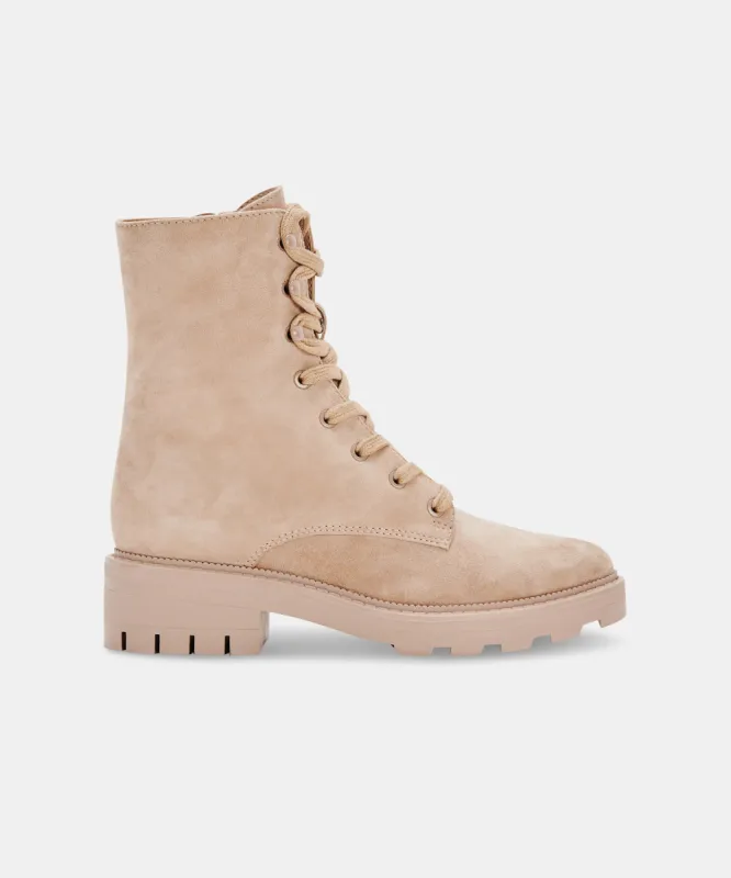 LOTTIE BOOTS DUNE SUEDE - re:vita sold by Dolce Vita