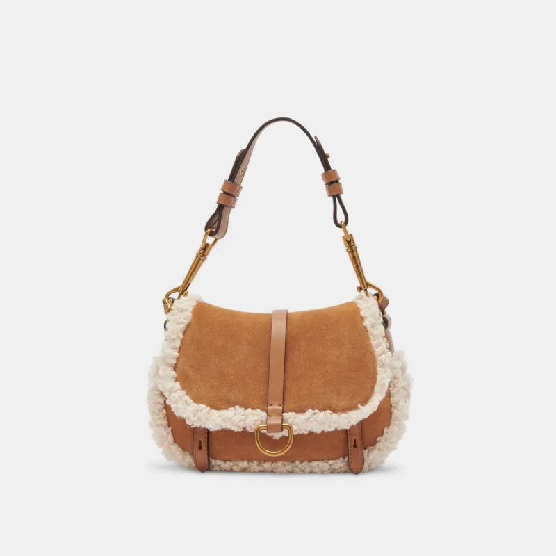 RYLEE CROSSBODY RUSTY OAK SUEDE sold by Dolce Vita