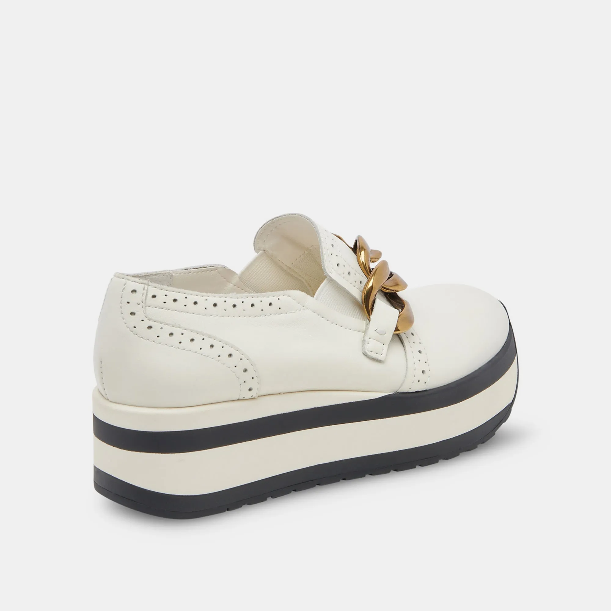 JHENEE SNEAKERS WHITE LEATHER - re:vita sold by Dolce Vita product image thumbnail 3