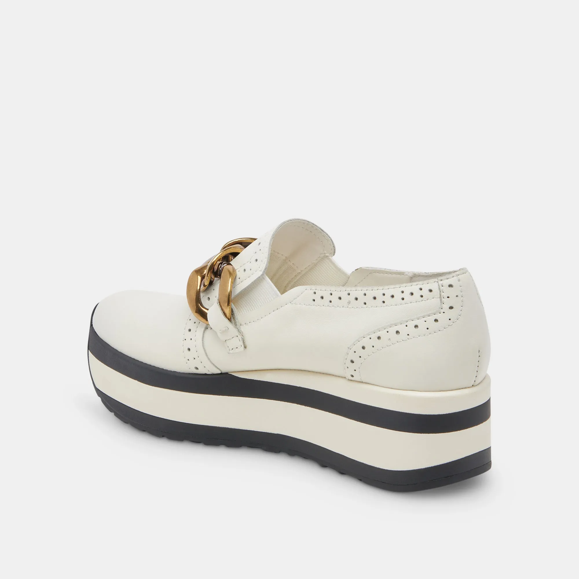 JHENEE SNEAKERS WHITE LEATHER - re:vita sold by Dolce Vita product image thumbnail 5