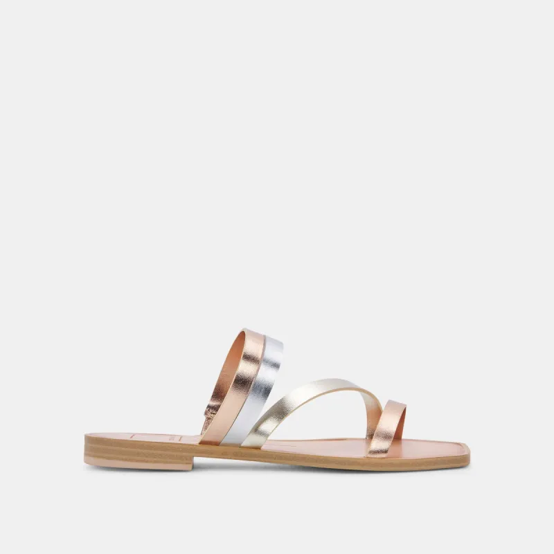 IVE SANDALS METALLIC MULTI STELLA sold by Dolce Vita