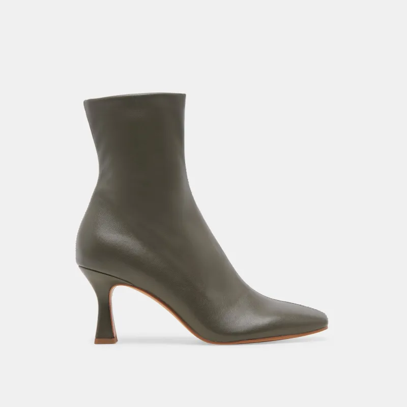 GLAMOR WIDE CALF BOOTS DARK OLIVE STELLA sold by Dolce Vita