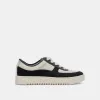 CYRIL SNEAKERS BLACK WHITE LEATHER sold by Dolce Vita
