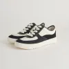 CYRIL SNEAKERS BLACK WHITE LEATHER sold by Dolce Vita