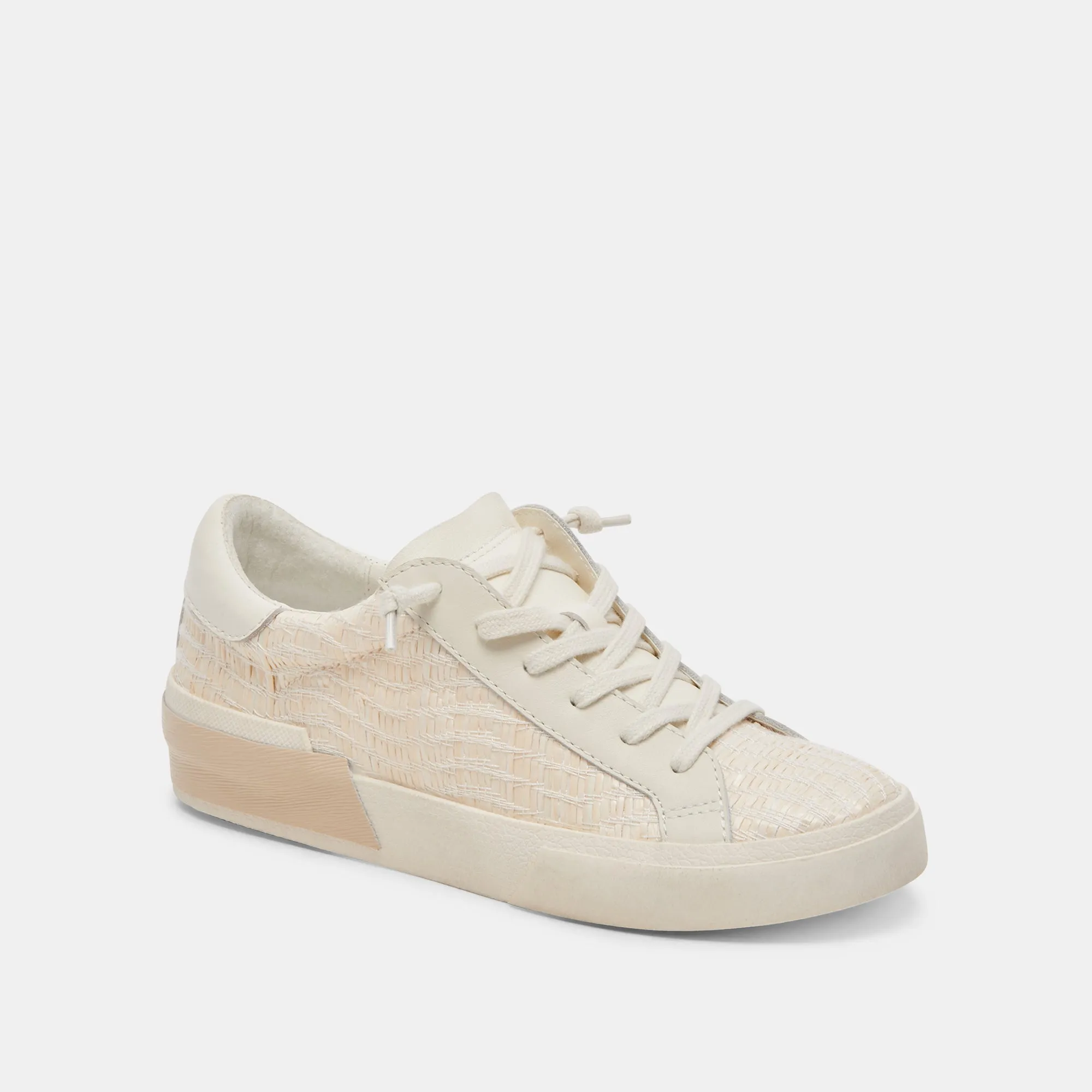 ZINA SNEAKERS BONE RAFFIA - re:vita sold by Dolce Vita product image thumbnail 5