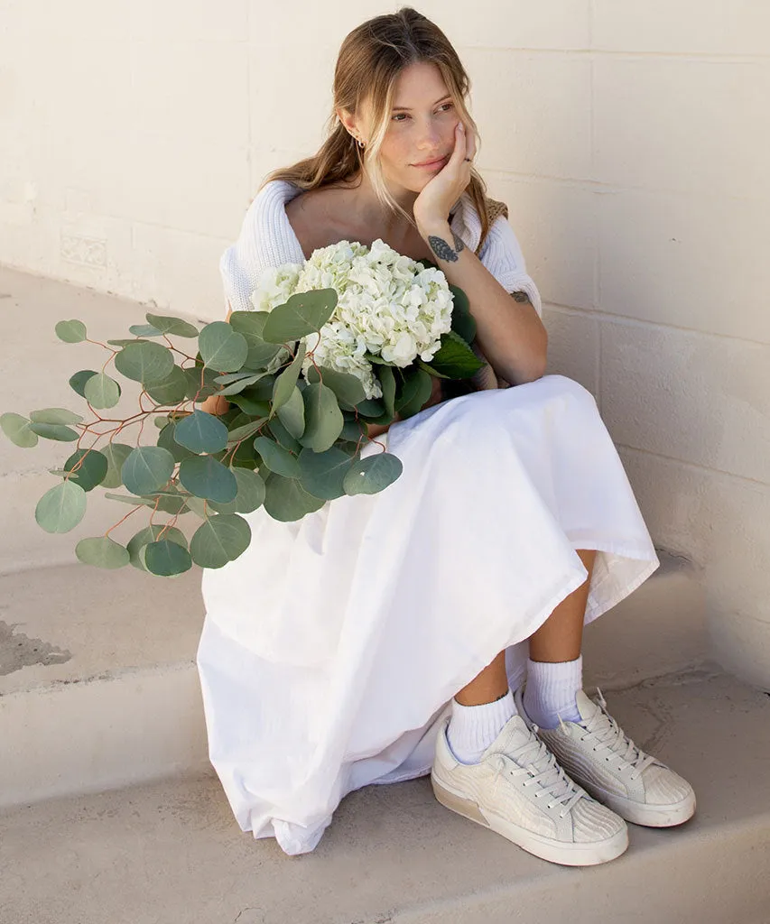 ZINA SNEAKERS BONE RAFFIA - re:vita sold by Dolce Vita product image thumbnail 2