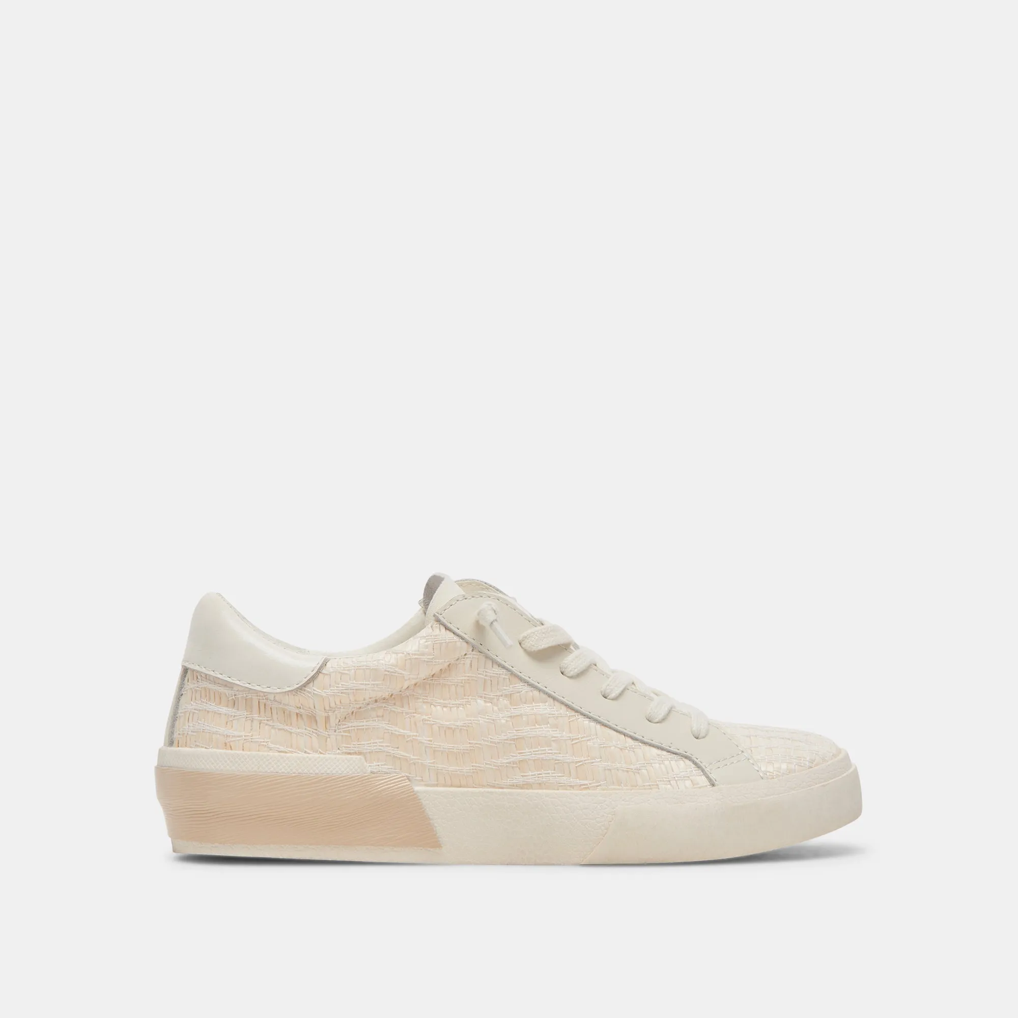 ZINA SNEAKERS BONE RAFFIA - re:vita sold by Dolce Vita product image thumbnail 3