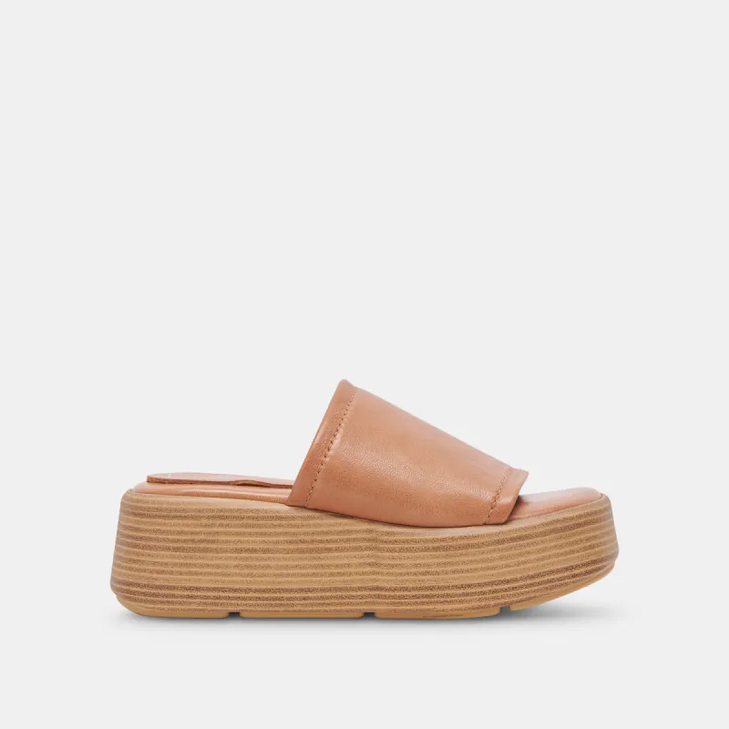 CANAL SANDALS TAN LEATHER sold by Dolce Vita