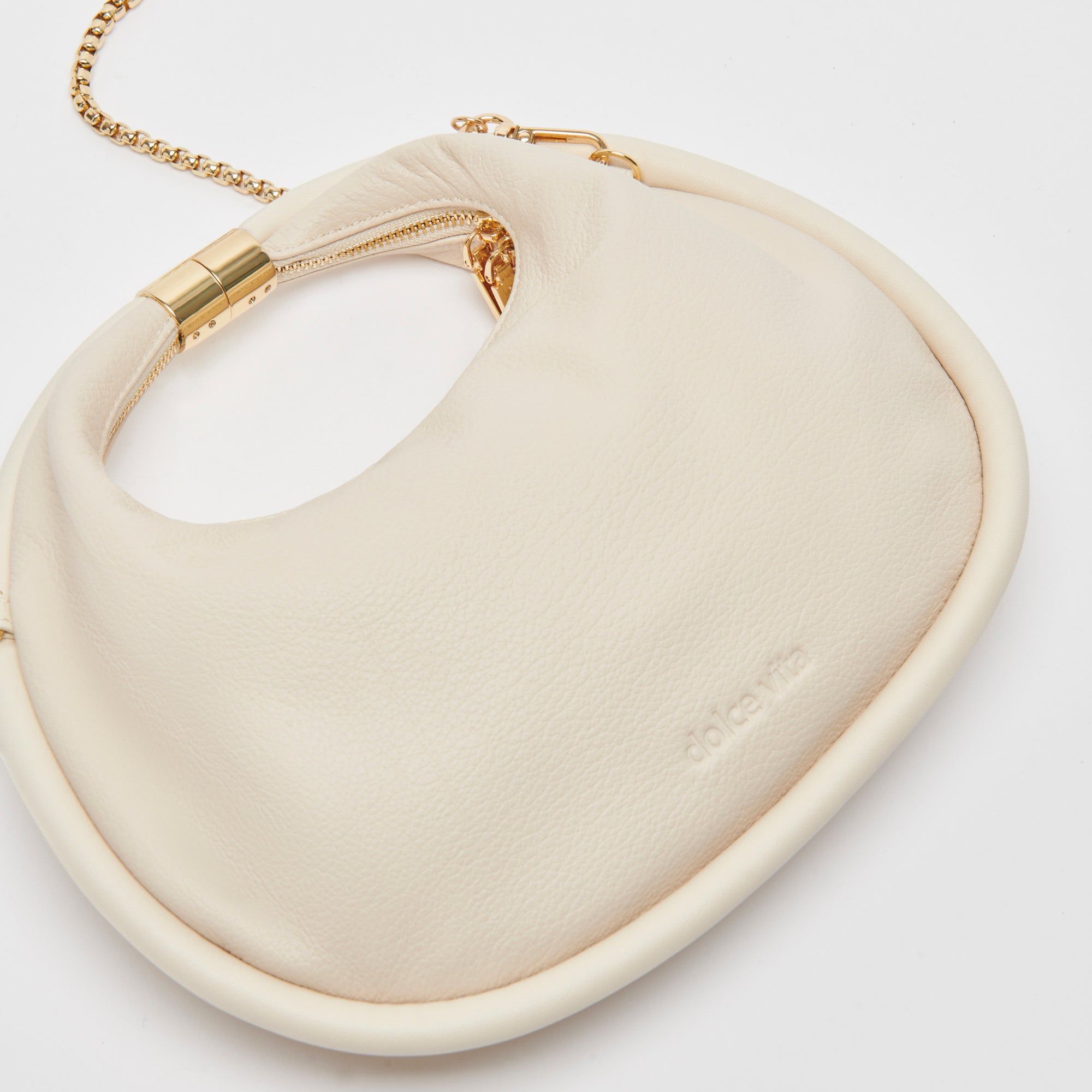 KEENA CROSSBODY IVORY LEATHER sold by Dolce Vita product image thumbnail 6