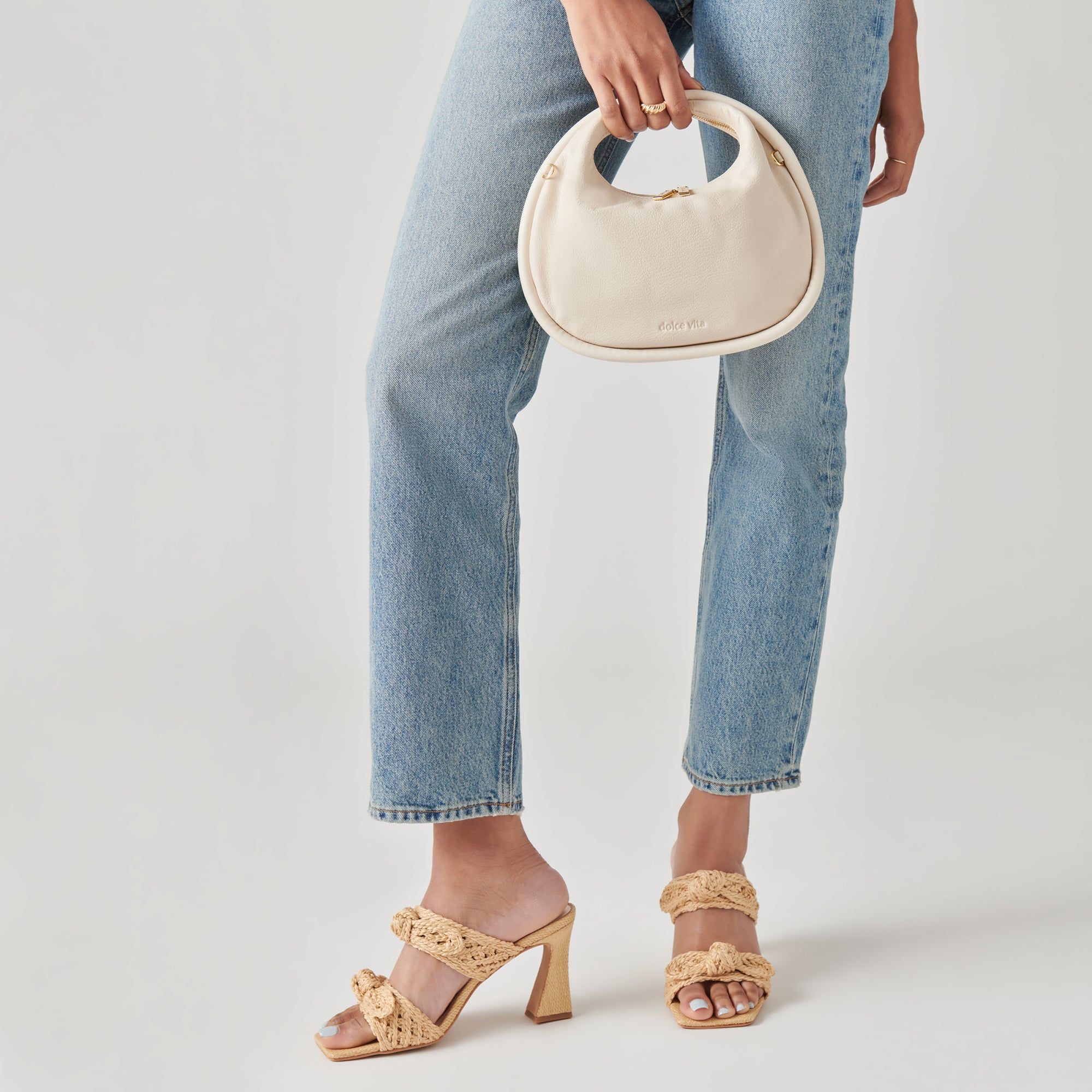 KEENA CROSSBODY IVORY LEATHER sold by Dolce Vita product image thumbnail 13