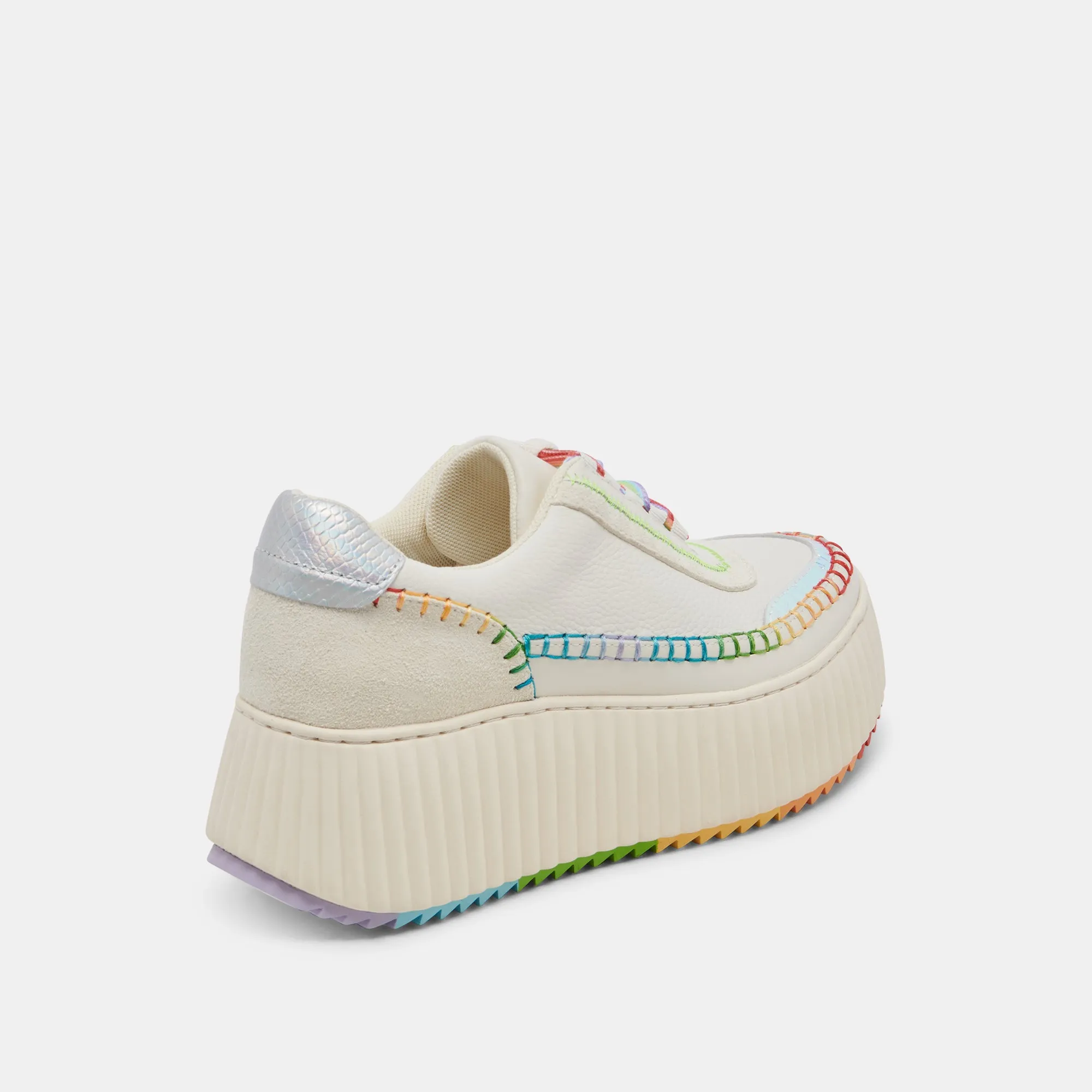 DOLEN PRIDE SNEAKERS WHITE MULTI LEATHER sold by Dolce Vita product image thumbnail 3