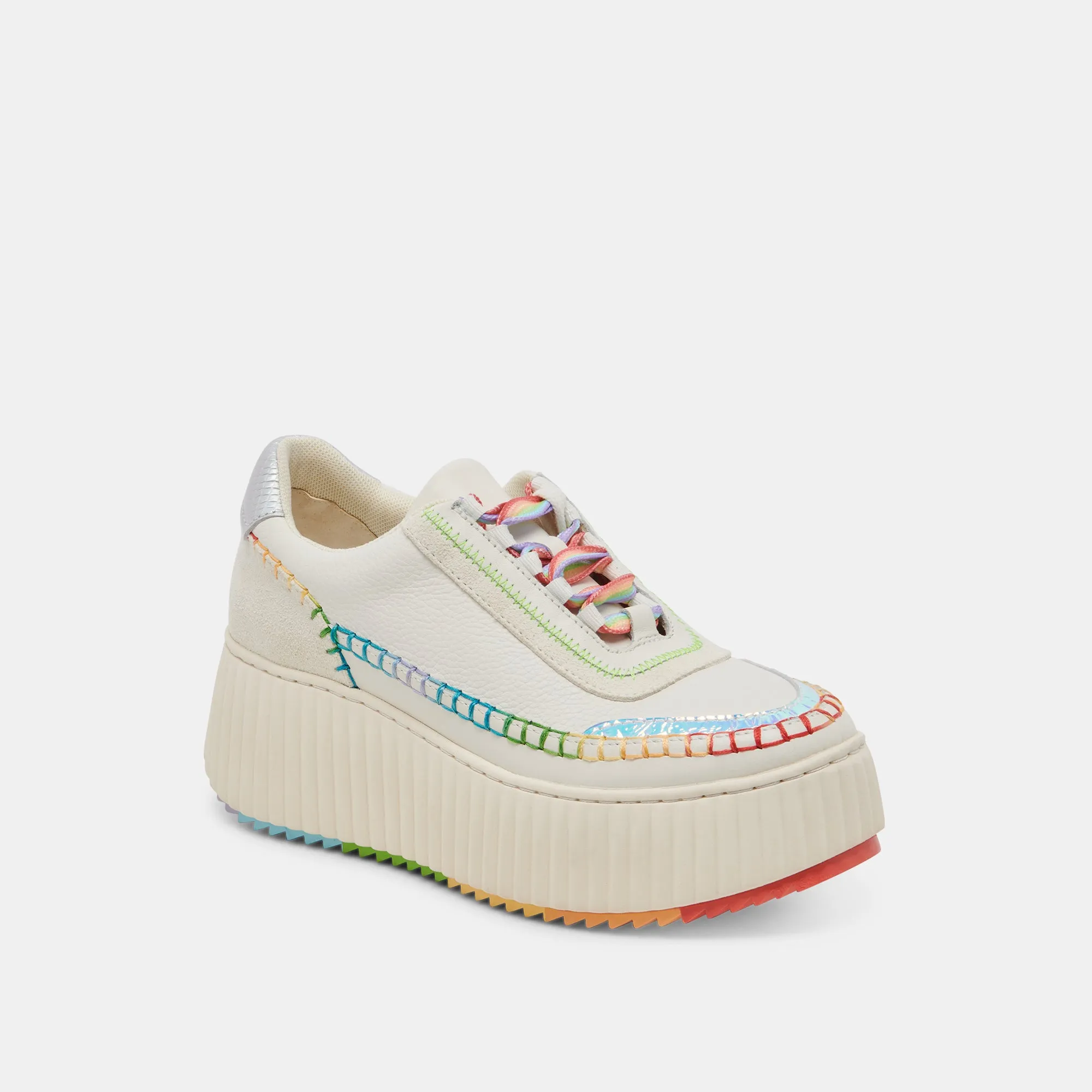 DOLEN PRIDE SNEAKERS WHITE MULTI LEATHER sold by Dolce Vita product image thumbnail 2