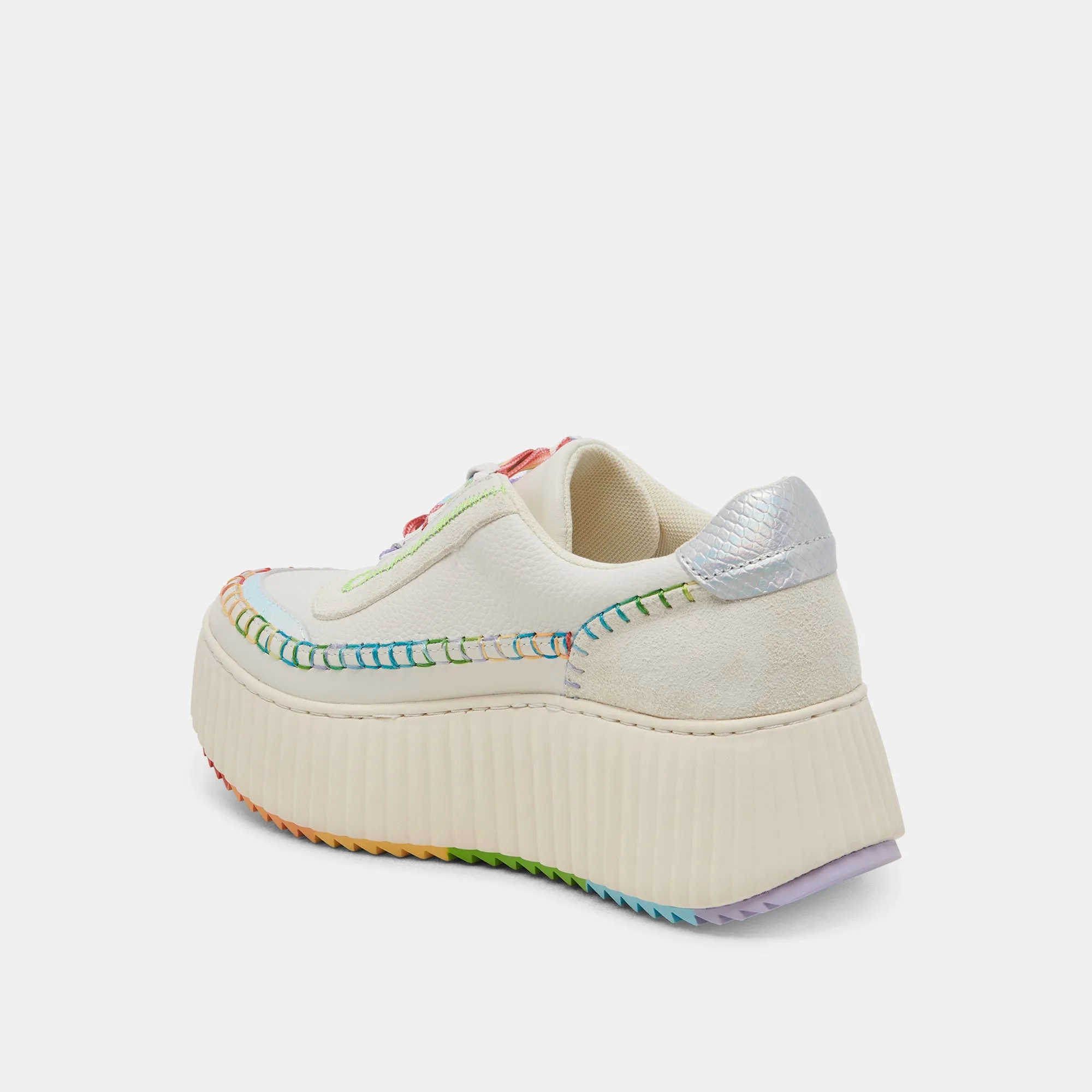 DOLEN PRIDE SNEAKERS WHITE MULTI LEATHER sold by Dolce Vita product image thumbnail 5