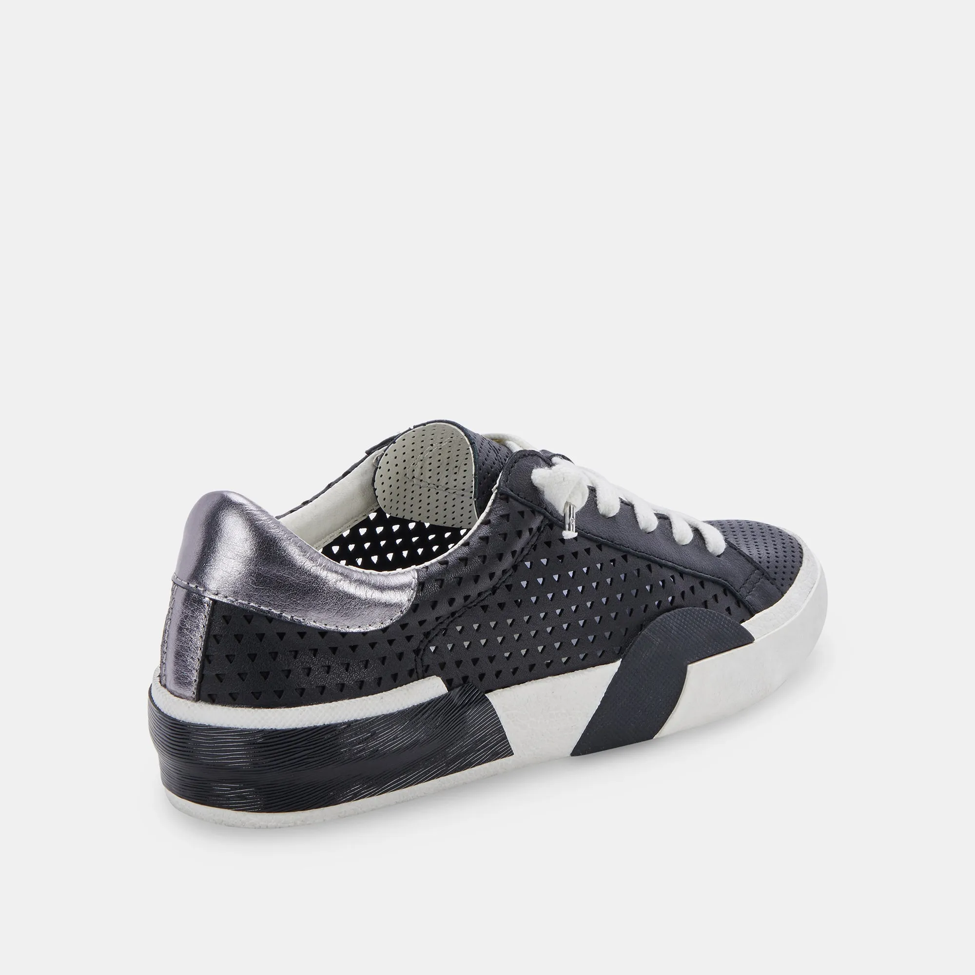 ZINA PERFORATED SNEAKERS BLACK PERFORATED LEATHER sold by Dolce Vita product image thumbnail 3