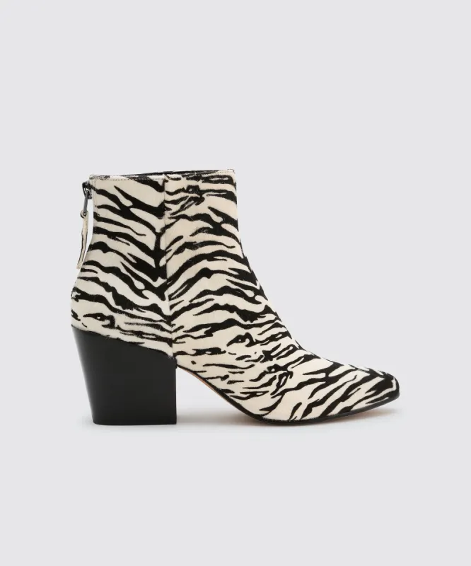 COLTYN BOOTIES ZEBRA re:vita sold by Dolce Vita