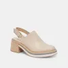 HANIAH HEELS BISCUIT LEATHER sold by Dolce Vita