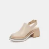 HANIAH HEELS BISCUIT LEATHER sold by Dolce Vita
