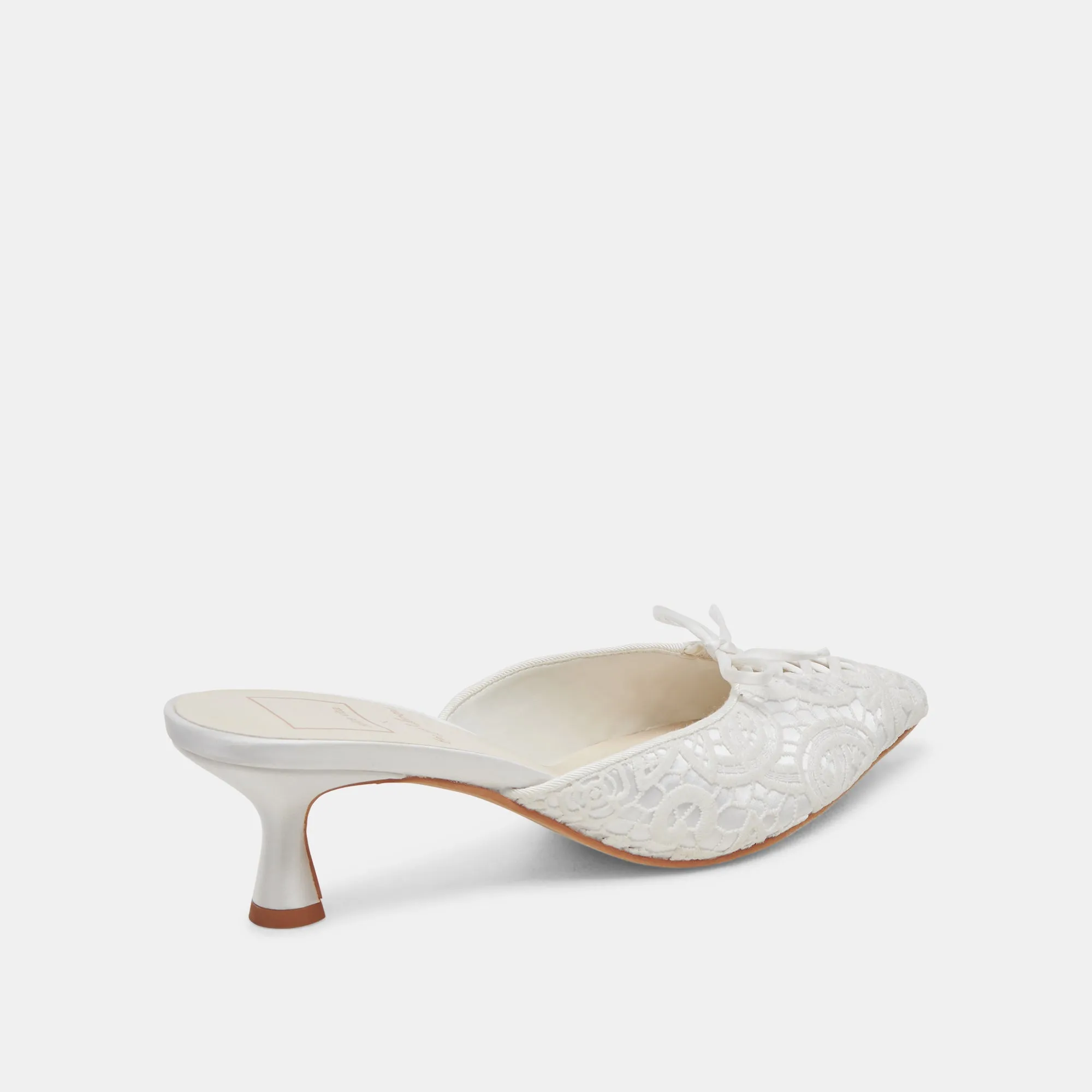 CAMILE HEELS WHITE FLORAL EYELET sold by Dolce Vita product image thumbnail 5