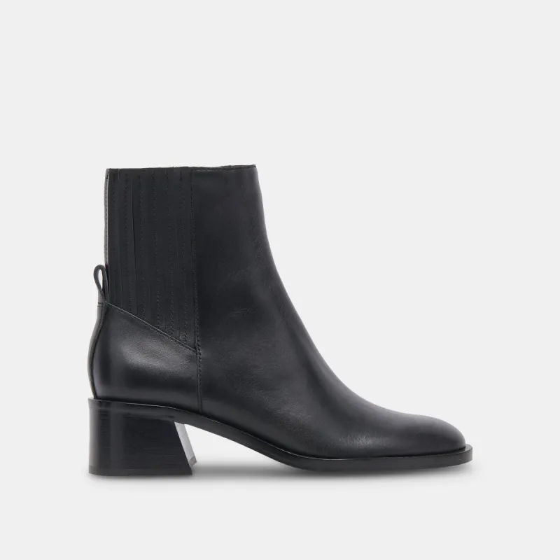 LINNY H2O BOOTS BLACK LEATHER H2O sold by Dolce Vita