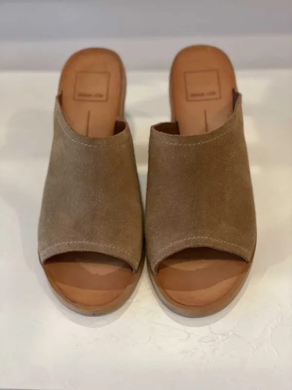 ALYCIA SANDALS BROWN SUEDE - re:vita sold by Dolce Vita