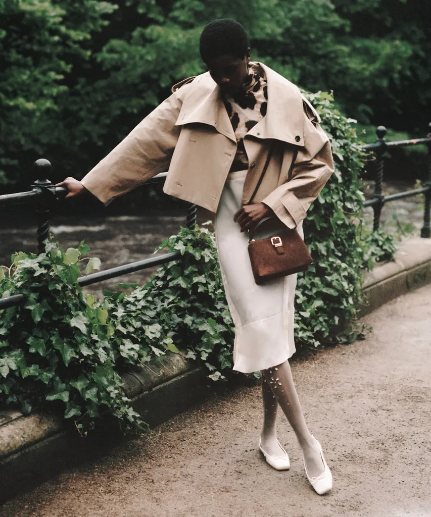 ANISA BALLET FLATS CREME CRINKLE PATENT sold by Dolce Vita product image thumbnail 2