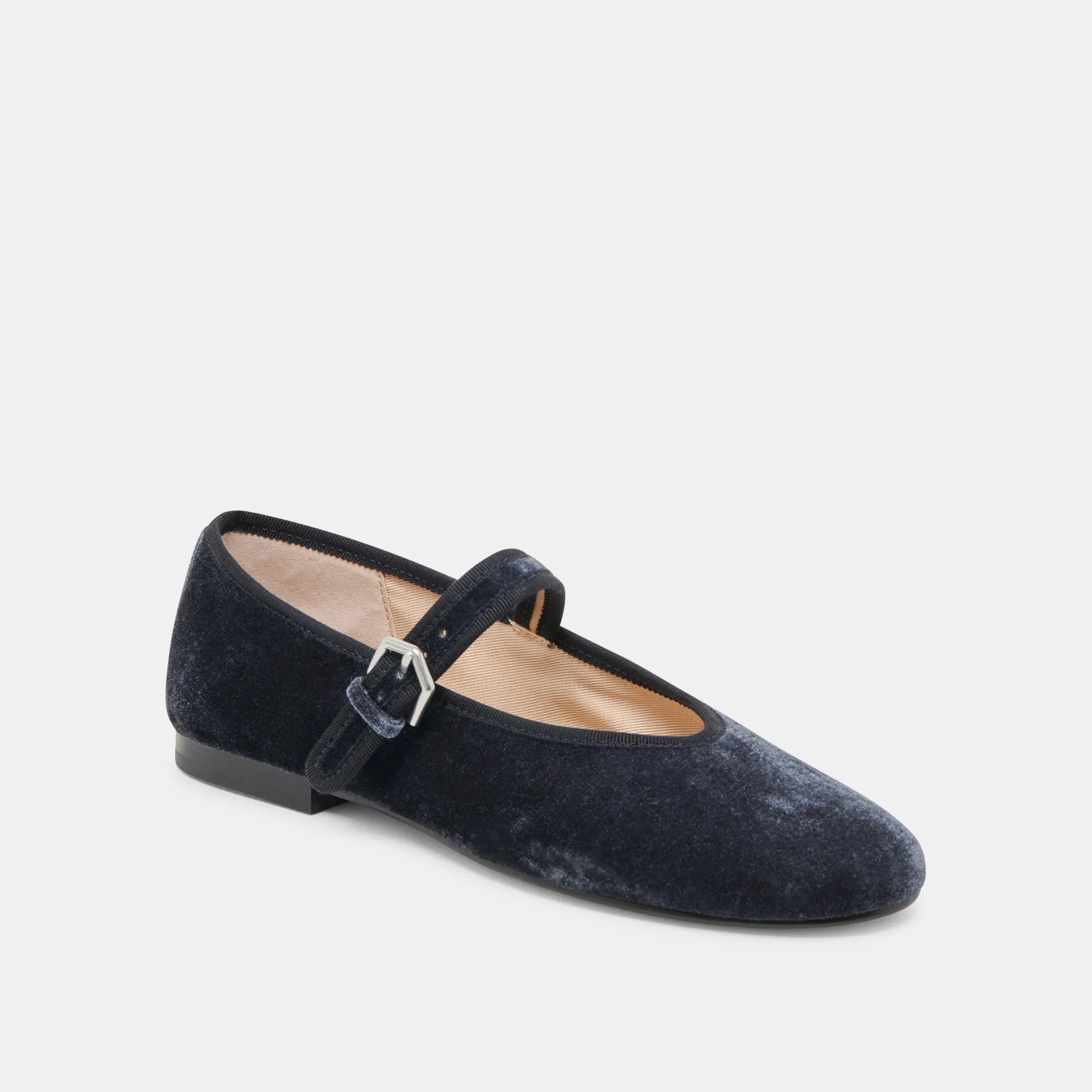 ROSLYN BALLET FLATS DUSTY BLUE VELVET sold by Dolce Vita product image thumbnail 2