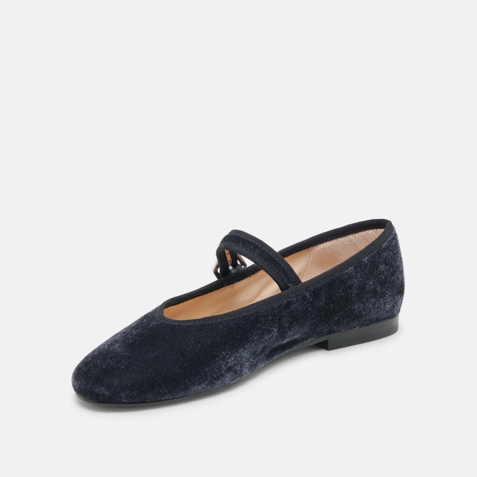ROSLYN BALLET FLATS DUSTY BLUE VELVET sold by Dolce Vita product image thumbnail 4