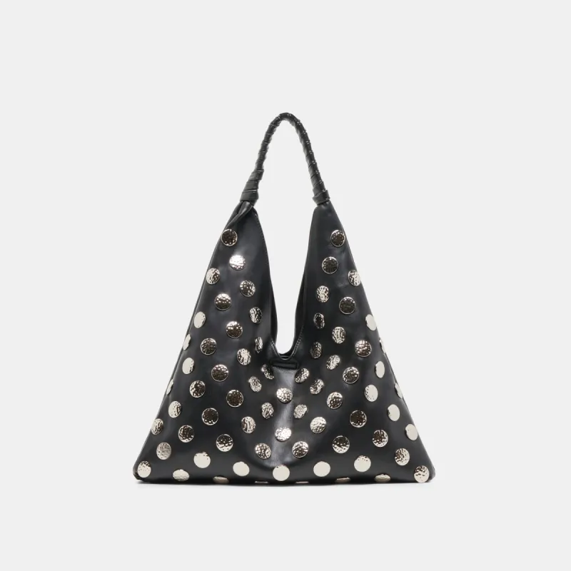 MIA STUD TOTE BLACK MULTI FAUX LEATHER sold by Dolce Vita
