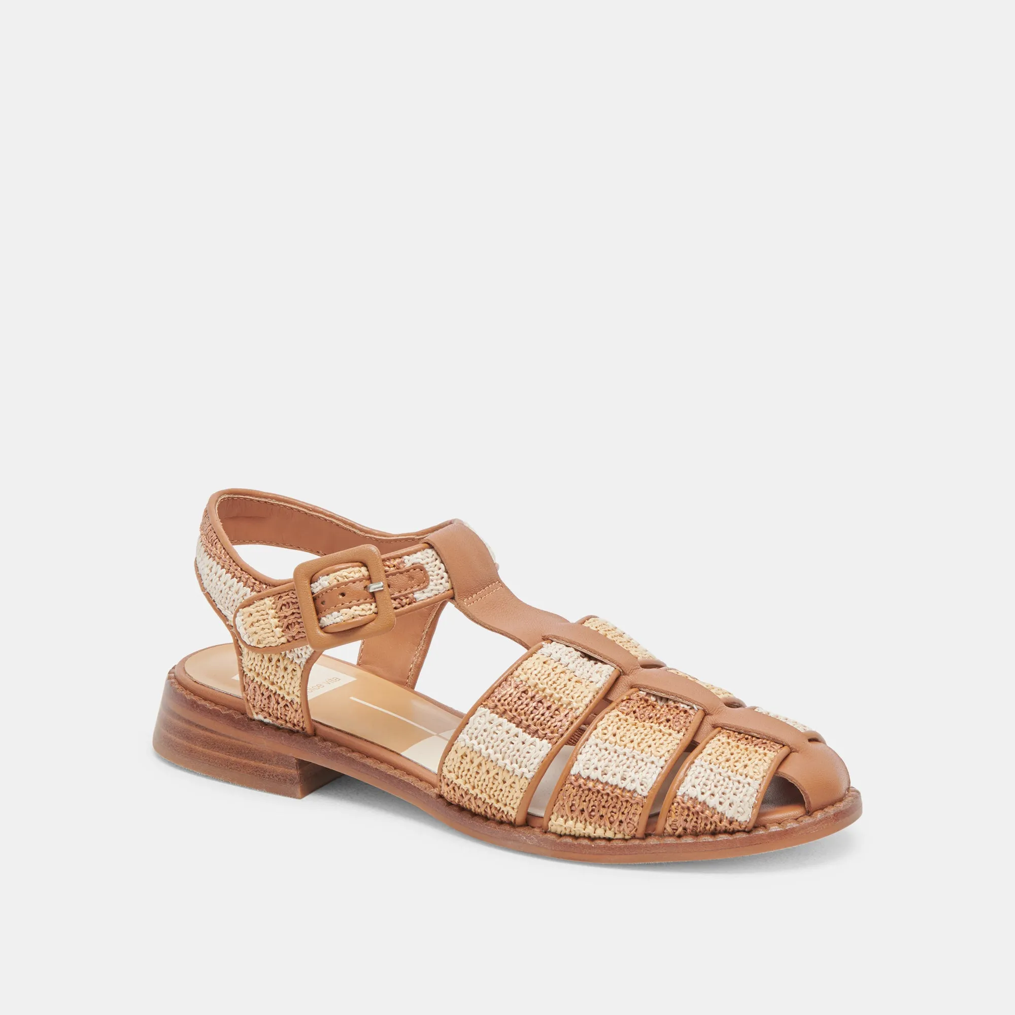 HOLIS SANDALS TAN MULTI RAFFIA sold by Dolce Vita product image thumbnail 3