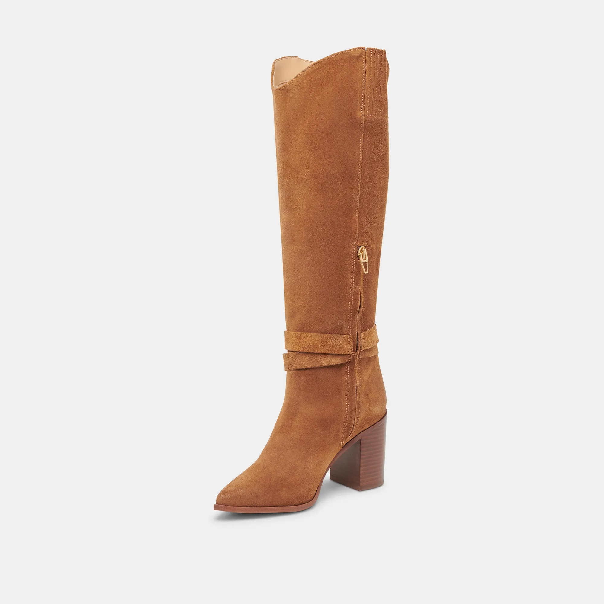 TYRONE WIDE CALF BOOTS BROWN SUEDE sold by Dolce Vita product image thumbnail 5