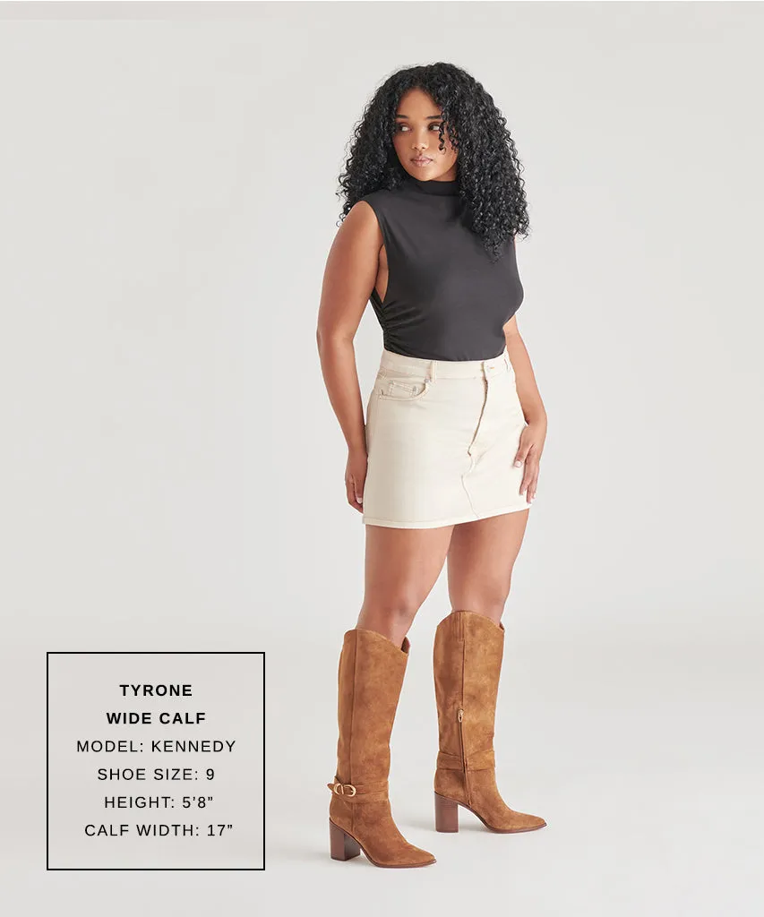 TYRONE WIDE CALF BOOTS BROWN SUEDE sold by Dolce Vita product image thumbnail 3