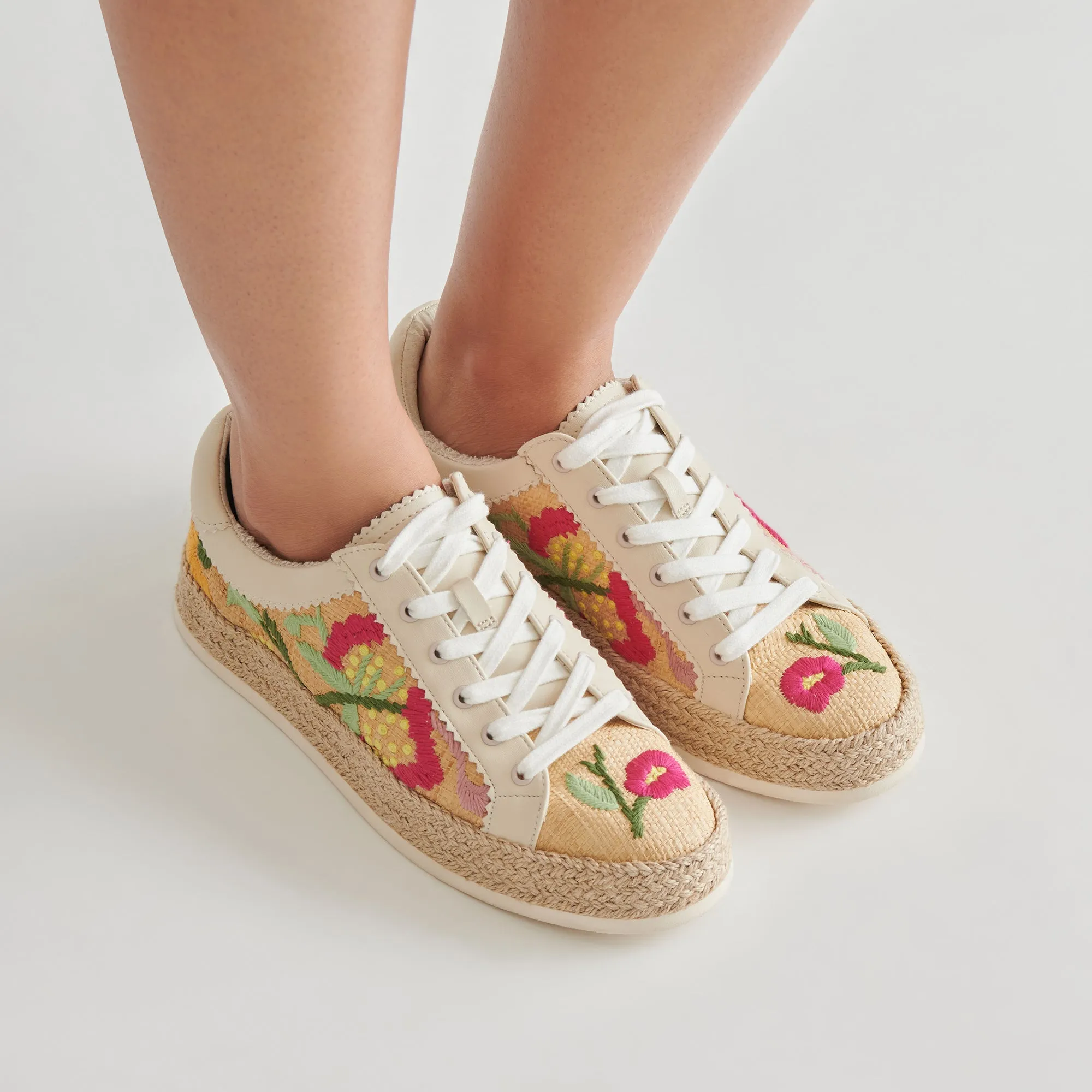 AZALIA SNEAKERS FLORAL MULTI RAFFIA sold by Dolce Vita product image thumbnail 2