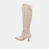 ARIANA WIDE CALF BOOTS TAUPE SUEDE sold by Dolce Vita