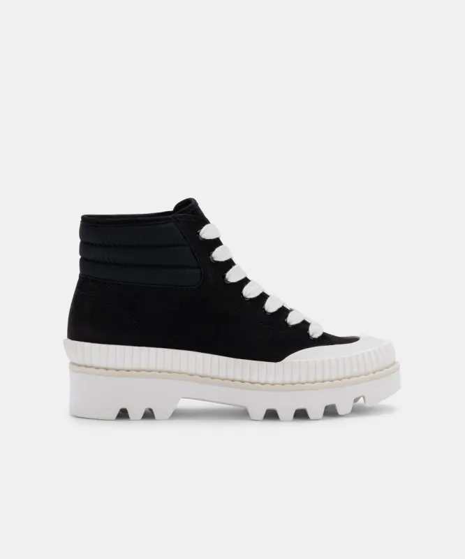 OCIANA SNEAKERS BLACK NUBUCK re:vita sold by Dolce Vita