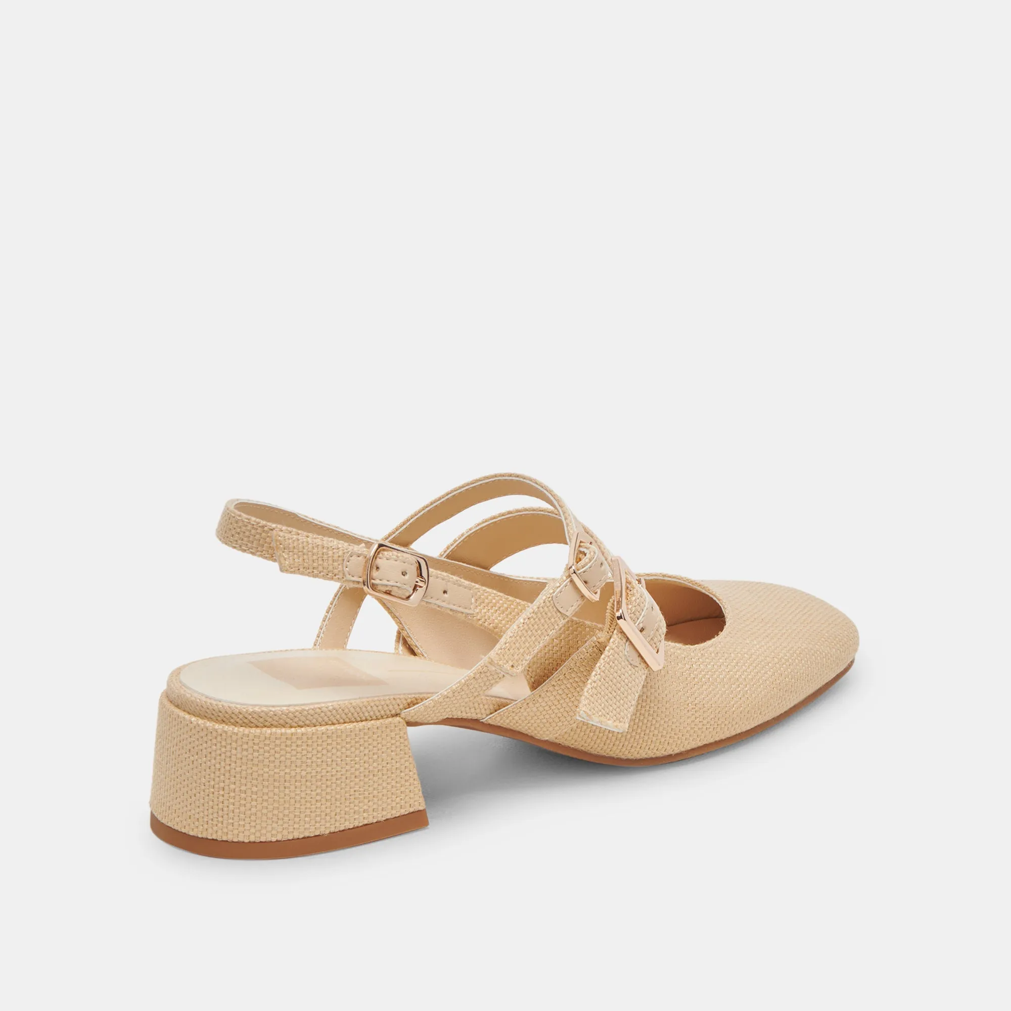 PATZY HEELS NATURAL RAFFIA sold by Dolce Vita product image thumbnail 5