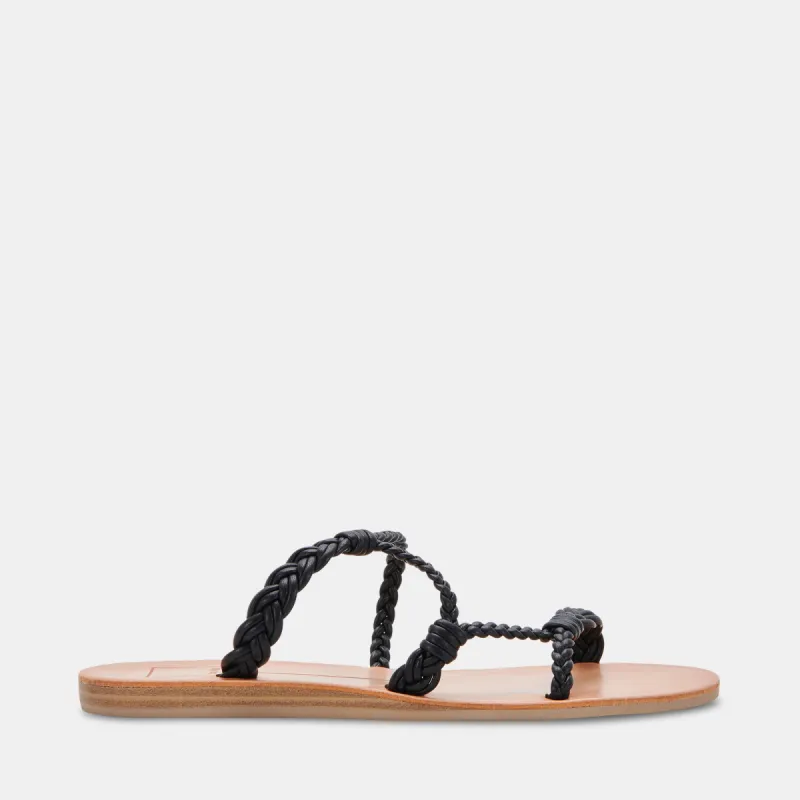DION SANDALS BLACK STELLA sold by Dolce Vita