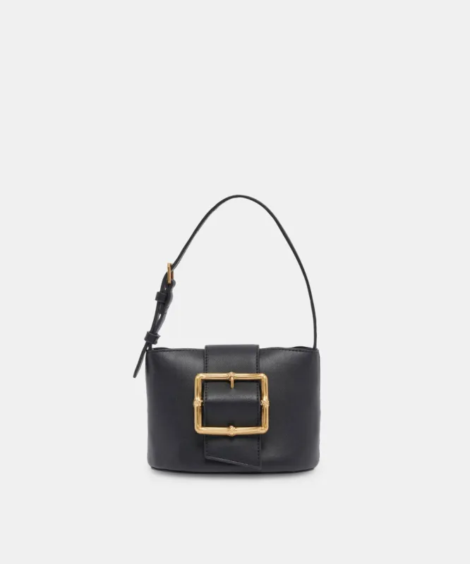 SIMONE HANDBAG BLACK LEATHER sold by Dolce Vita
