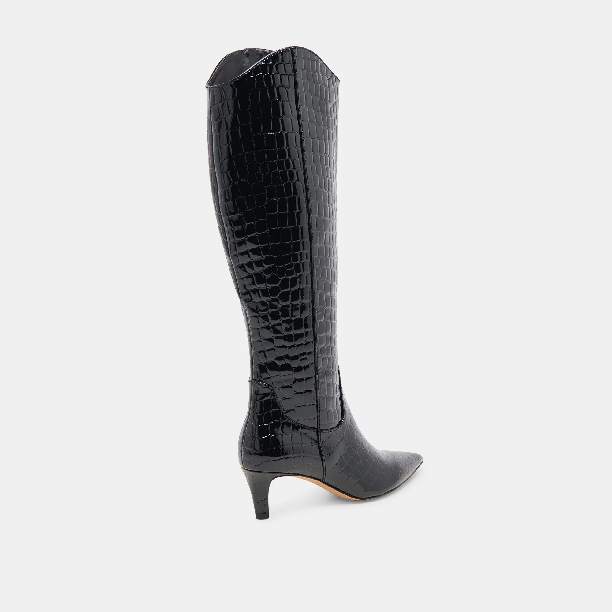 SHILAH BOOTS NOIR EMBOSSED LEATHER sold by Dolce Vita product image thumbnail 3