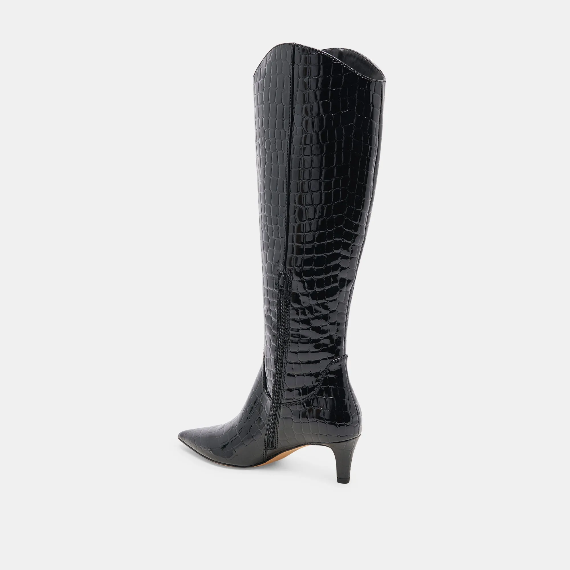 SHILAH BOOTS NOIR EMBOSSED LEATHER sold by Dolce Vita product image thumbnail 5