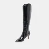 SHILAH BOOTS NOIR EMBOSSED LEATHER sold by Dolce Vita