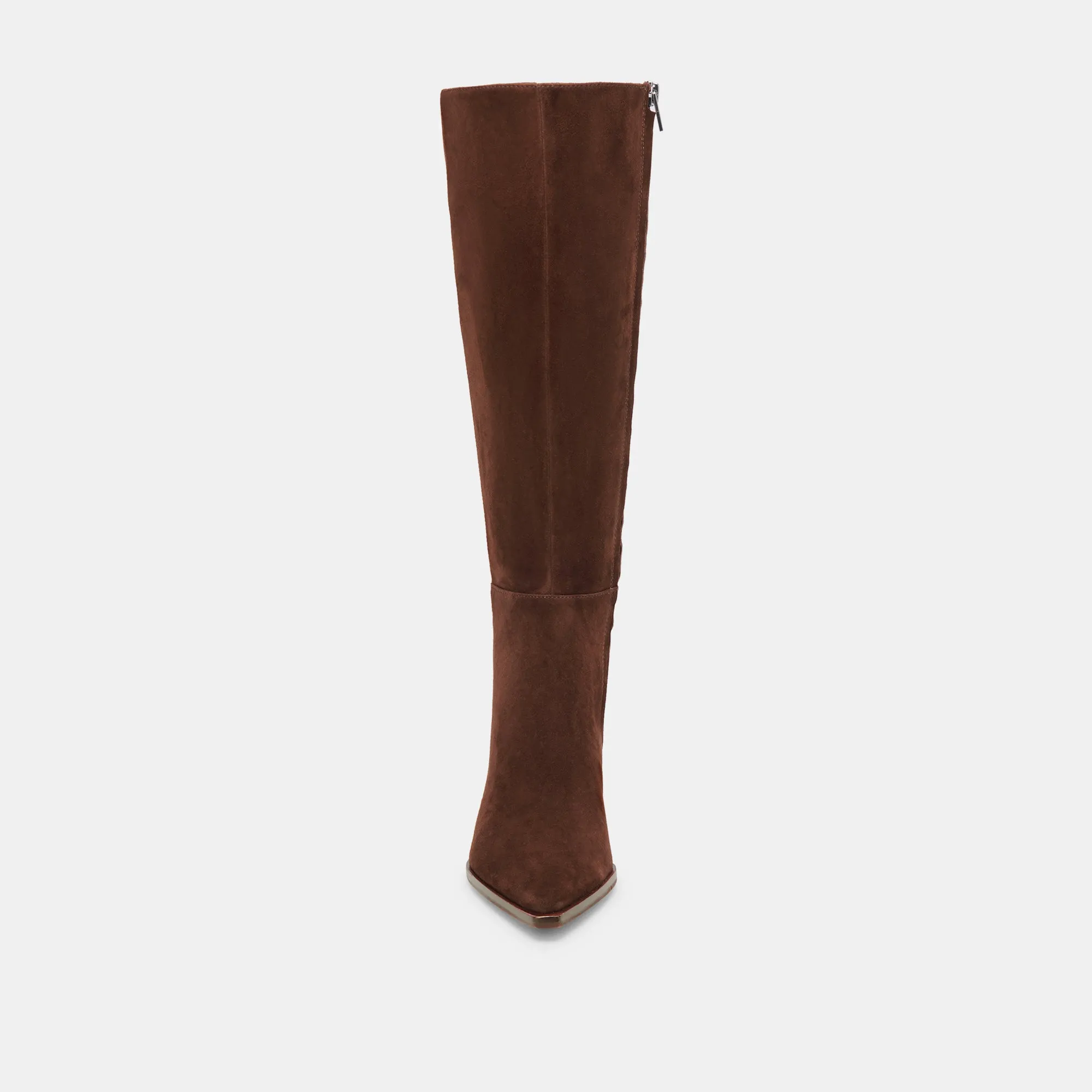 AUGGIE WIDE CALF BOOTS DK BROWN SUEDE sold by Dolce Vita product image thumbnail 4