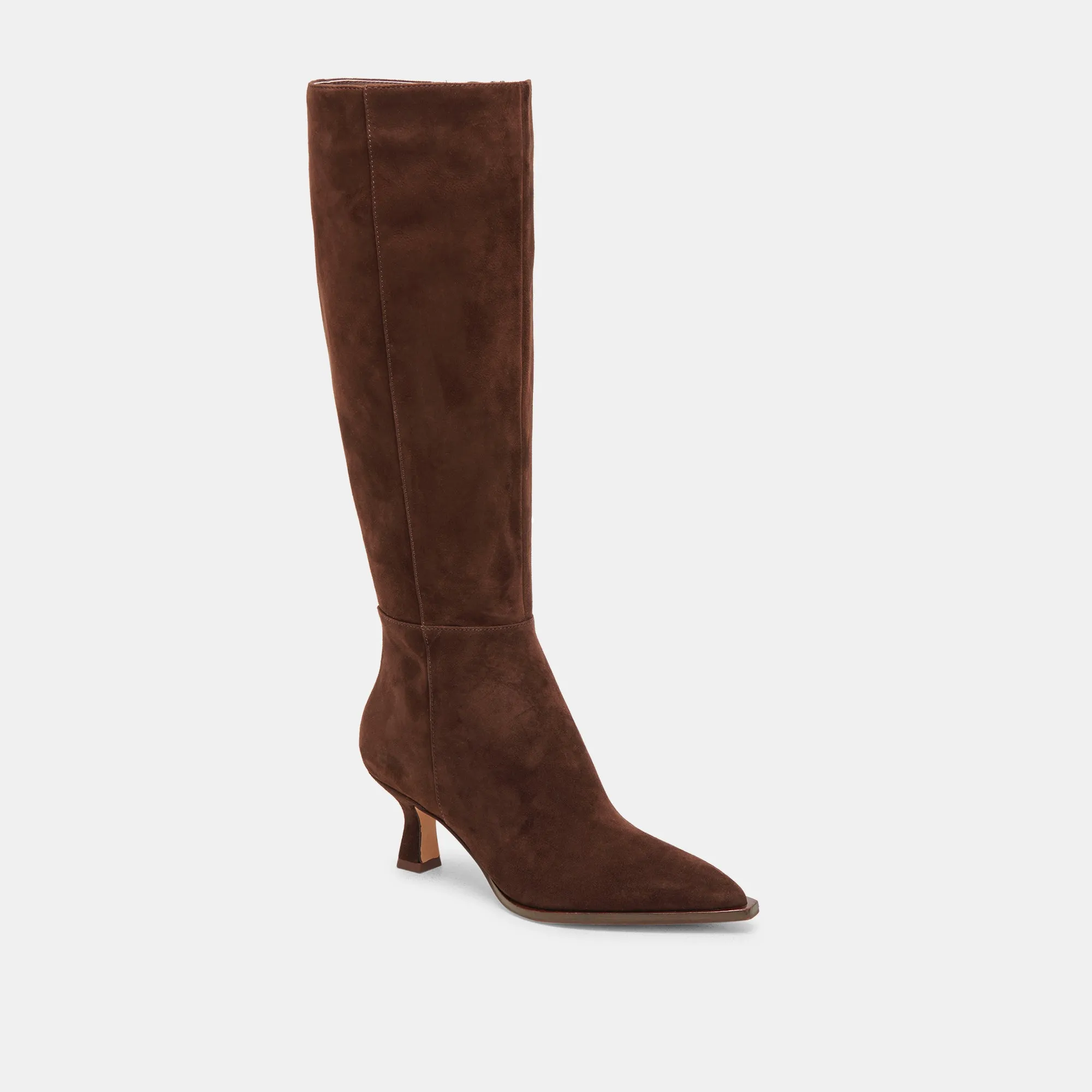 AUGGIE WIDE CALF BOOTS DK BROWN SUEDE sold by Dolce Vita product image thumbnail 2